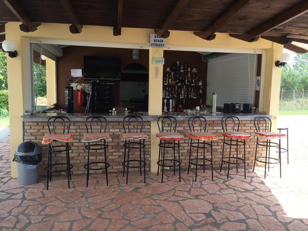 Avra Beach Apartments Lefkími Kültér fotó