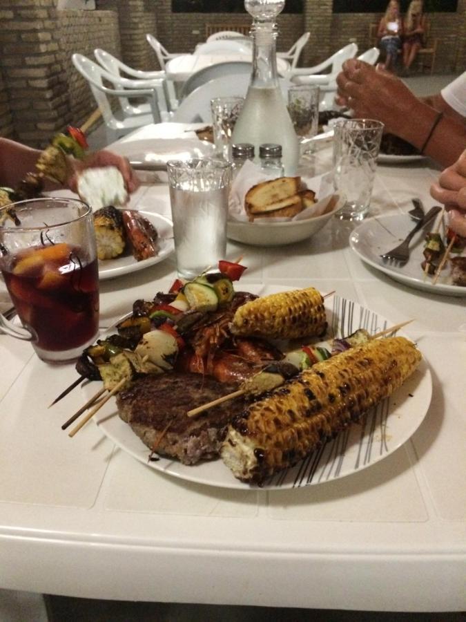 Avra Beach Apartments Lefkími Kültér fotó